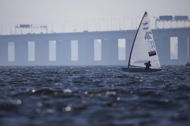 OL-VANDET. Tidligere i år vandt laserradialsejleren Anne Marie Rindom den første teststævne i det olympiske farvand ud for Rio de Janeiro. 