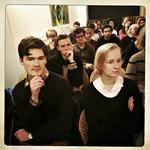 Opmærksomhed. Tilhørerne fulgte med, mens paneldeltagerne nåede frem til sine ikke videre opløftende konklusioner. 