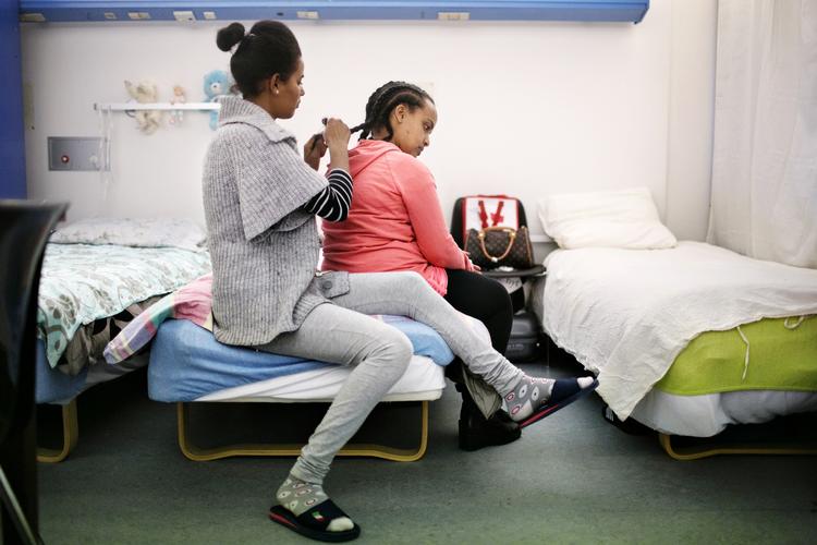 ASYL. Deter flygtninge fra Eritrea som disse, der vil blive påvirket af konklussionerne i Udlændingestyrelsens rapport om deres hjemland. 