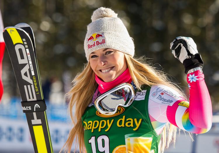 Fænomen. Lindsey Vonn er kommet sig oven på næsten to fulde sæsoner med skader. Igen i dag var hun bedre end konkurrenterne. 