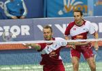 Færdige. Mathias Boe og Carsten Mogensen tabte rimeligt klart til et koreansk par. 
