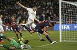 Flyvende. Karim Benzema og de øvrige Real Madrid-spillere vandt for 22. kamp i træk. 