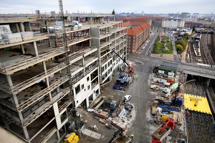 Byggeriet i Carlsberg Byen