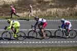 Giro d'Italia i 2012 havde danske Herning som startby. Her er tre ryttere i udbrud på 2. etape ved Søndervig ud til Vesterhavet. 