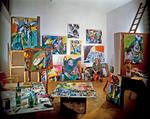 Organisk. Motiverne vokser sig store og stærke på Asger Jorns mange lærreder i hans atelier i Colombes i efteråret 1970. 