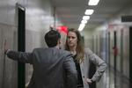 succesfuld. Jane H. Fisher-Byrialsen fotograferet i Manhattan Criminal Court under hendes arbejde med at få droppet sagen mod danskeren Malthe Thomsen. Det lykkedes. 