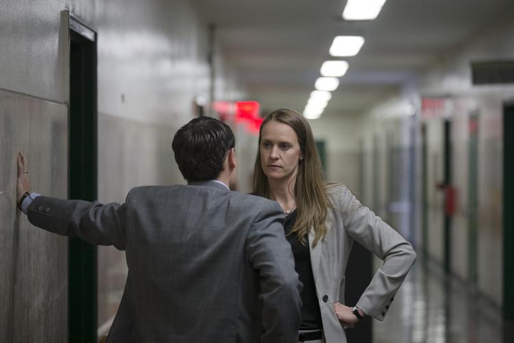 succesfuld. Jane H. Fisher-Byrialsen fotograferet i Manhattan Criminal Court under hendes arbejde med at få droppet sagen mod danskeren Malthe Thomsen. Det lykkedes. 