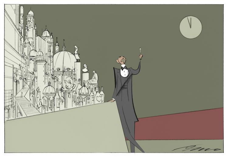 Tegning. Per Marquard Otzen 