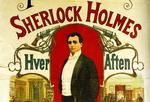 Succes. Sherlock Holmes blev sat op som teaterstykke på Folketheatret, der i alt blev spillet 188 gange i begyndelsen af 1900-tallet. Illustration fra bogen 'Sherlock Holmes i Danmark'/Teatermuseet. 