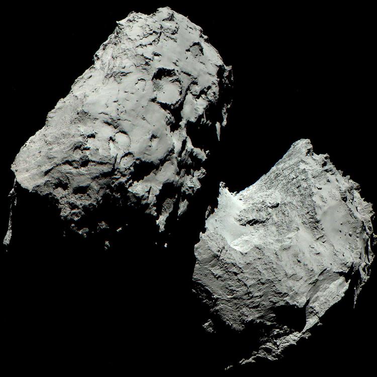 Udforskning. Det største videnskabelige gennembrud i 2014 skete 500 millioner kilometer fra vores trygge planet. Rosetta missionens møde med kometen 67P. 
