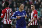 1-1. Med en soloaktion scorede Eden Hazard til 1-1 i første halvlegs overtid. 