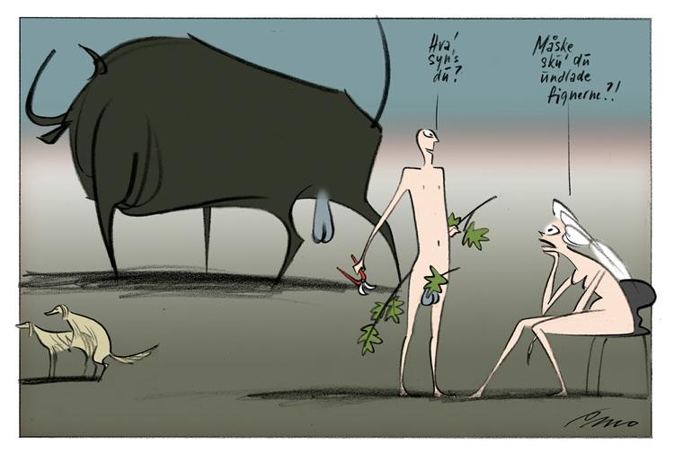 Tegning. Per Marquard Otzen 