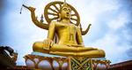 VARTEGN. Koh Samuis nok største seværdighed: den forgyldte Big Buddha-statue. 