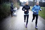 Forspring. Rikke Nygaard og Pernille Bendtsen løb ti kilometer dagen derpå. 