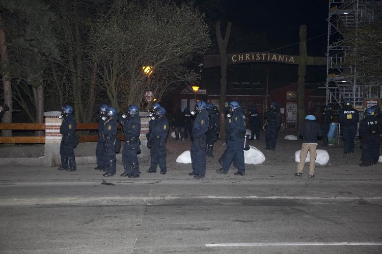 Hvidvaskning. Politiet har blandt andet fundet spillekuponer under ransagning på Christiania. 