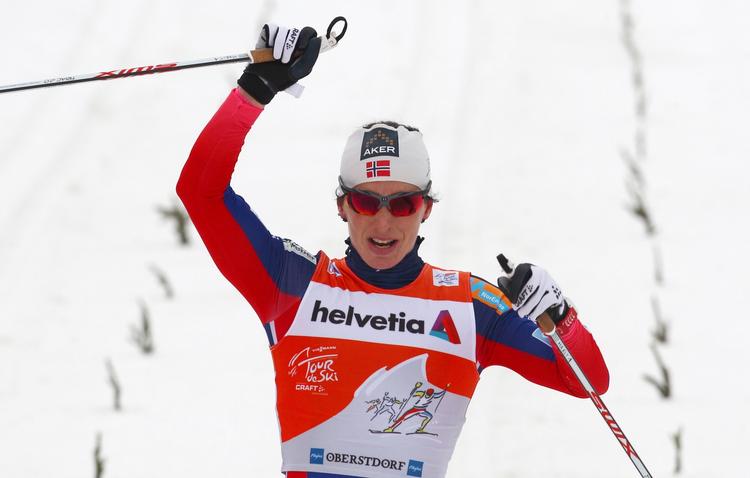 NORSK. Hos mændene vandt Petter Northug og Marit Bjørgen (billedet) var først over målstregen blandt kvinderne. 
