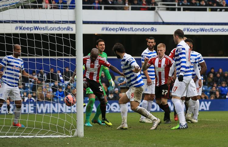 0-2. I starten af anden halvleg scorede Jamal Campbell-Ryce det første af sine to mål mod Queens Park Rangers. 