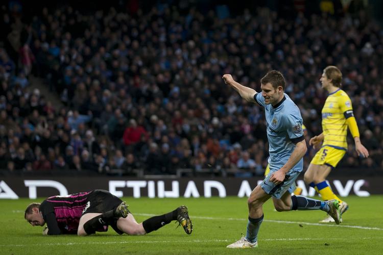 1-1. I den sidste halve times tid scorede James Milner to gange mod Sheffield Wednesday. 