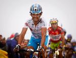 frifundet. Ezequiel Mosquera krydser målstregen som sejrherre på 20. etape af Vueltaen i 2010. 
