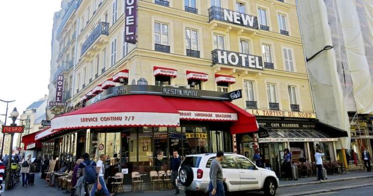 centralt. New Hotel ligger i hjertet af Paris, kun ganske få skridt fra Gare du Nord. 