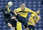 Den tidligere Brøndby-topscorer, låneaftale. Simon Makienok (midt) kommer til at fortsætte karrieren i norske Molde, skriver italienske Tuttomercato og norske Aftenposten. 
