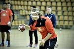 Maskeforbud. Morten Olsen må ikke spille med maske ved VM – og kan derfor ikke yde det optimale. 