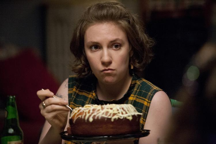 Problemfyldt. Lena Dunham, der både opfandt 'Girls' og spiller hovedrollen som Hannah Horvath i serien, fortæller bramfrit i sine memoirer om, hvordan hun har haft brug for psykologhjælp livet igennem. (Foto fra tv-serien 'Girls'). 