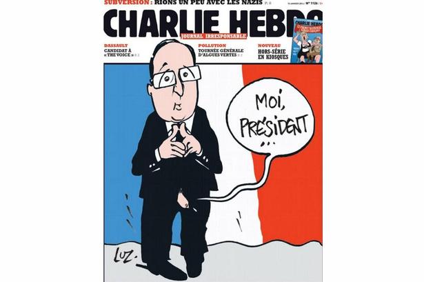 Præsident Hollande. »Med mig som præsident«. 