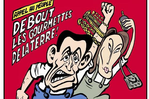 Præsident Sarkozy. »Rejs jer, alverdens guldkæder«. 
