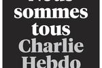 Med store bogstaver står 'Nous sommes tous Charlie Hedbo', der på fransk betyder 'Vi er alle Charlie Hedbo'. Under hashtagget #JeSuisCharlie har en bølge af reaktioner strømmet ind over de sociale medier - der ligesom Information støtter op om Charlie Hedbo og ytringsfriheden. 