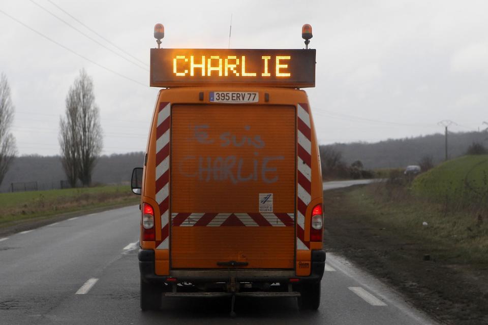 Landevej nordøst for Paris. 