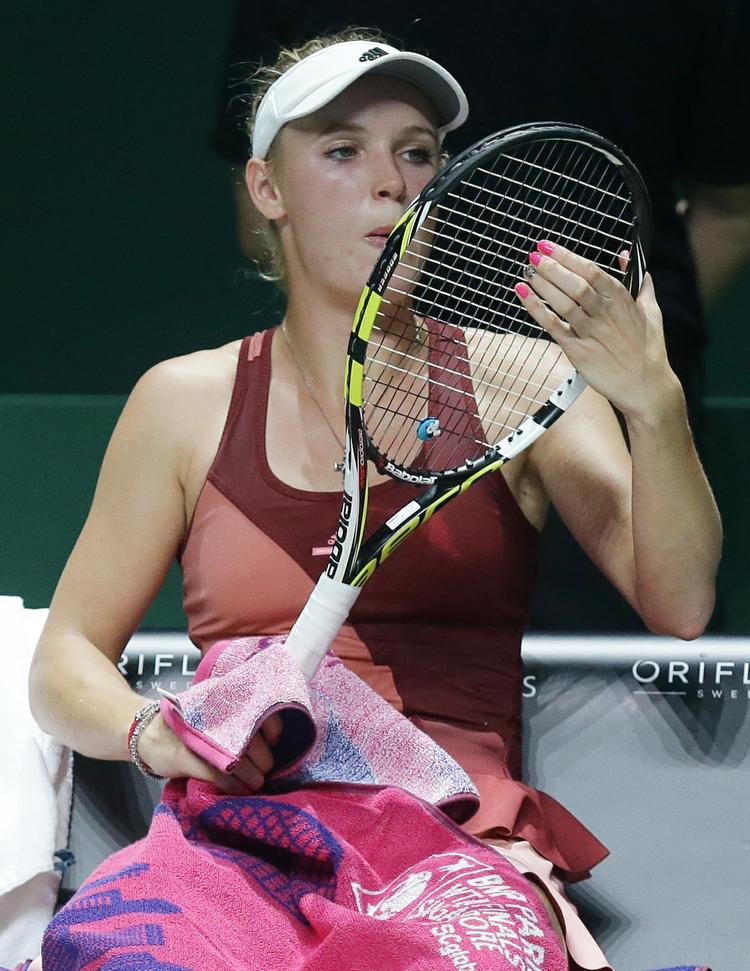 Perspektiv. Hvis Wozniacki vinder finalen i Auckland, så rykker hun frem som nummer 7 på verdensranglisten. 