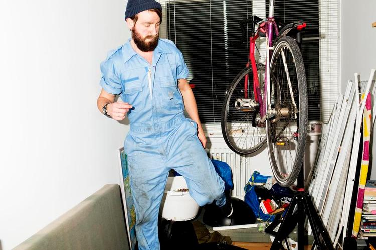 interesse. Cykler fylder meget i Christian Rindorfs liv og i hans og hustruens treværelses lejlighed på Østerbro. 