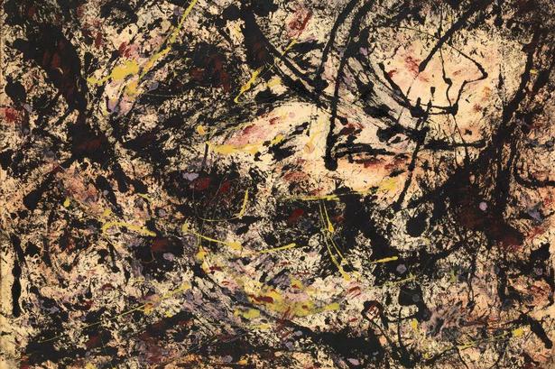 Jackson Pollock (1912-56). Blandt de 200 værker, som Celia Ascher nåede at skænke Louisiana, er Jackson Pollocks ’Maleri B’ fra 1950 nok det vigtigste og mest værdifulde. Billedet var blandt Aschers første erhvervelser overhovedet, det blev afdraget over tre-fire år, og hun lånte det aldrig ud. Først efter hendes død i fjor kom det ud at rejse – til Humlebæk. Ifølge museumsinspektør Anders Kold, der stod for Louisianas udstilling om Jorn og Pollock, forløser »dette fuldbyrdede drypbillede al den energi og metode, der var karakteristisk for Pollock«. Nu har Louisiana fået en typisk Pollock fra hans sidste år. 