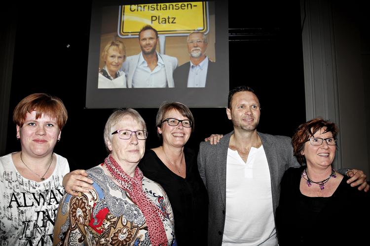 Hædret. Lars Christiansen har altid været meget vellidt - både blandt holdkammerater og blandt fans. 