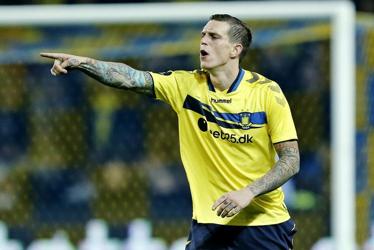 Hjemme. Agger nåede 8 kampe for Brøndby i efteråret, som han sluttede med at sidde ude med en skade. 