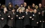 TALE. »Vi vil ikke tillade, at vores tro misbruges«, sagde Merkel i talen. 