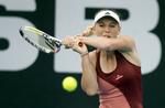 Skade. Caroline Wozniacki måtte trække sig fra WTA-turneringen i Sydney tidligere på ugen, men er klar til Australian Open. 