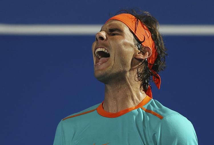 slidt. Rafael Nadal regner ikke med at være i spil til kampen om førstepladsen på verdensranglisten længere. 