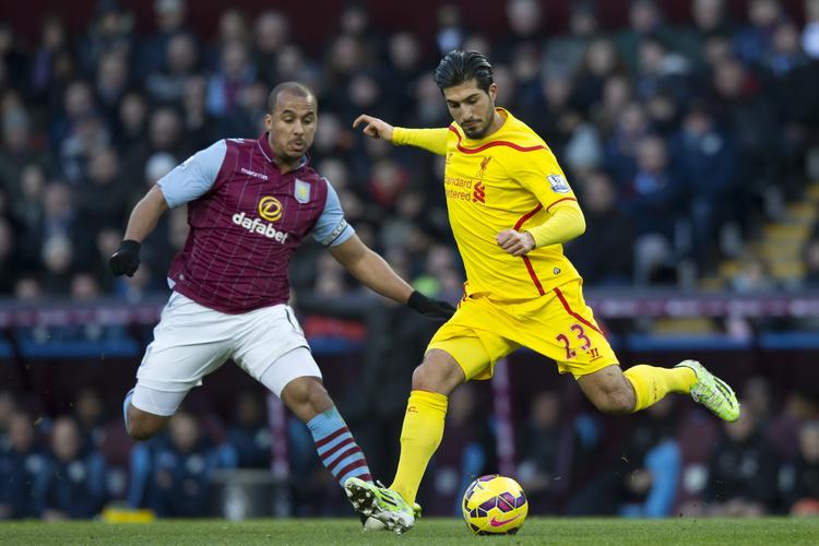 2-0. Liverpool vandt fortjent 2-0 over Aston Villa, som dog i perioder sværmede omkring Liverpool-målet. 