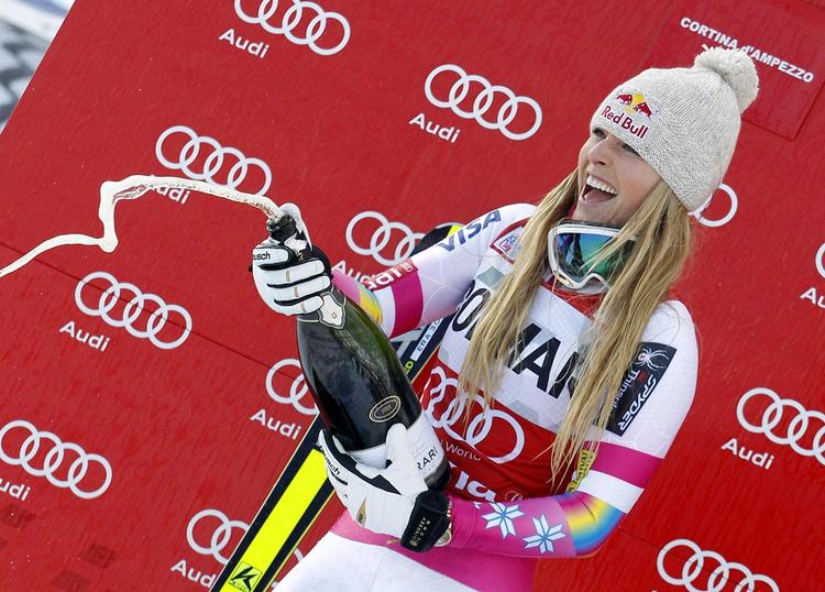 REKORD. Efter en lang pause har Lindsey Vonn genoptaget sin sejrsstime. 