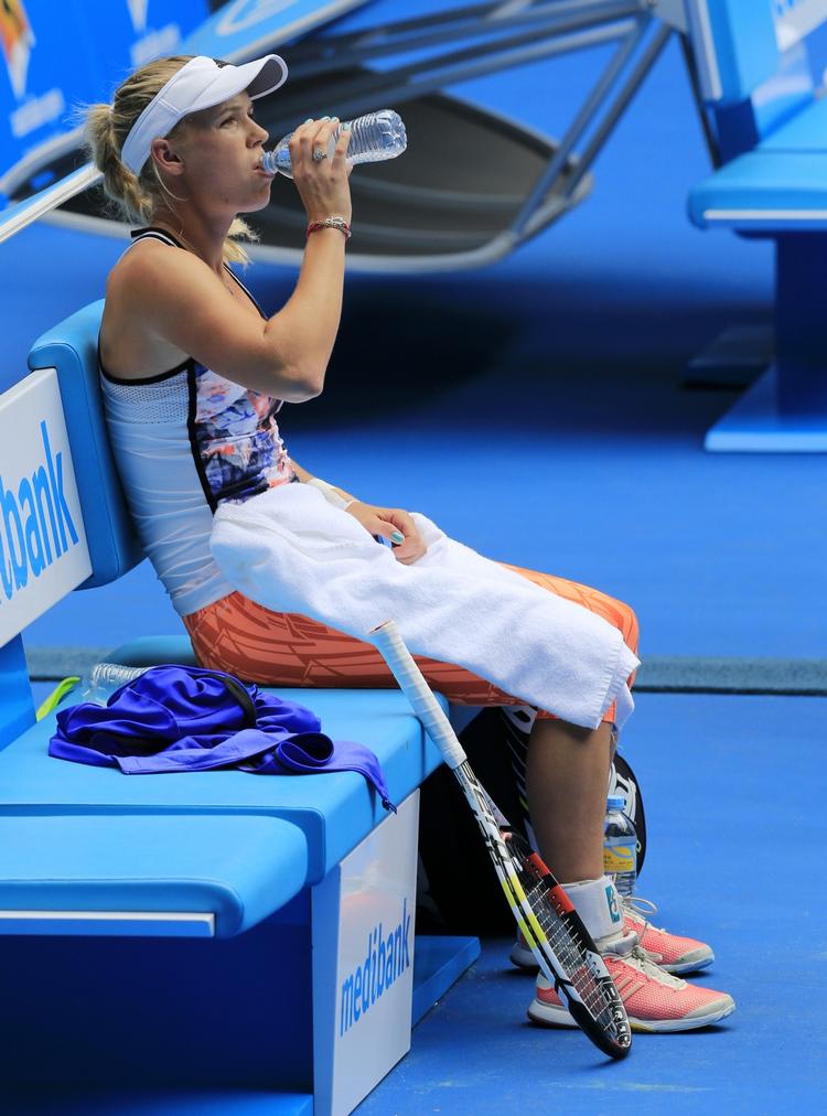 Træning. Wozniacki-lejren meddeler, at der ikke længere er problemer med venstre håndled, som i sidste uge tvang danskeren ud af turneringen i Sydney. 