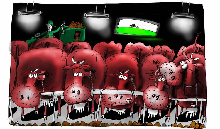 Tegning. Jørn Villumsen 