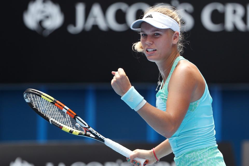 Det er kun anden gang, at Caroline Wozniacki og Taylor Townsend står over for hinanden. 