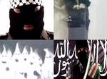 Jihad-rap. Billederne er fra musikvideoen til rapsangen 'Dirty kuffar', der opfordrer til vold mod ikke-troende. Deriblandt George W. Bush, som bliver nævnt ved navn i sangen. Fotokollage: Rune Pedersen 