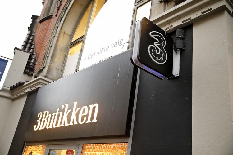 3- tele butikker i det indre København