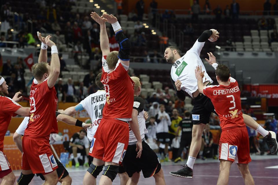 VM-håndbold: Danmark - Tyskland