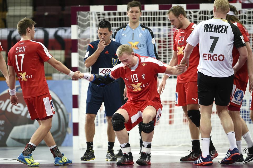 VM-håndbold: Danmark - Tyskland