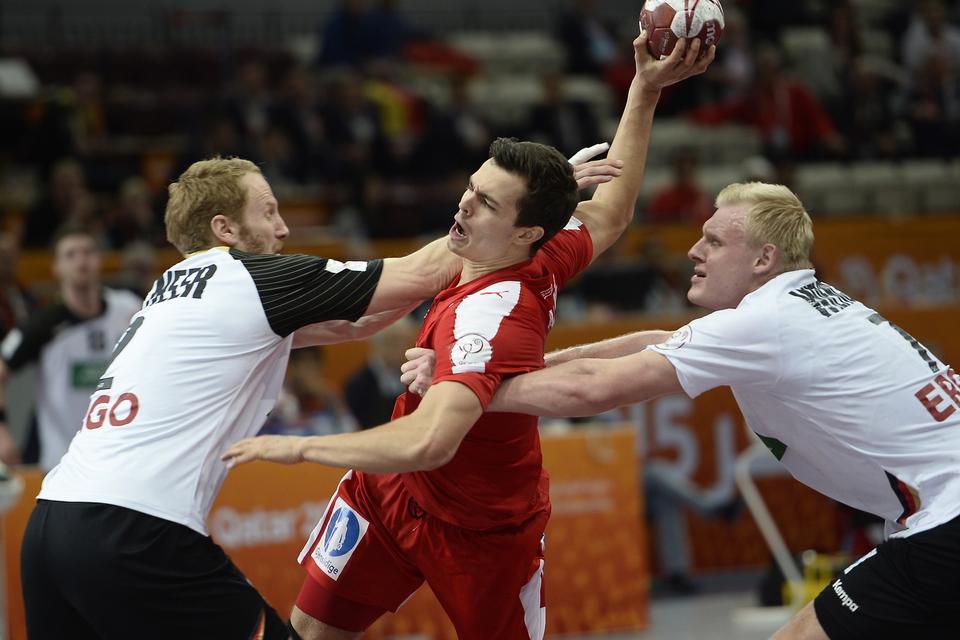 VM-håndbold: Danmark - Tyskland
