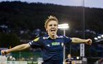Sammenligning. Længere oppe mod nord er navnene Ødegaard og Messi to hyppige følgesvende i de norske medier. 